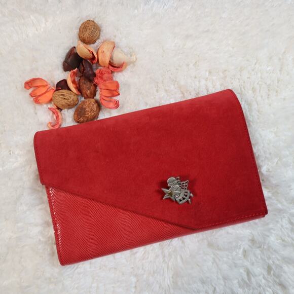 Unbranded Jewelry - Vintage Silver & Gold Tone Guardian Angel Christmas Star Lapel Pin